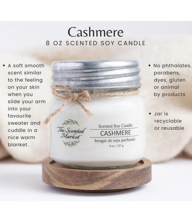 The Scented Market - Cashmere- 8 oz