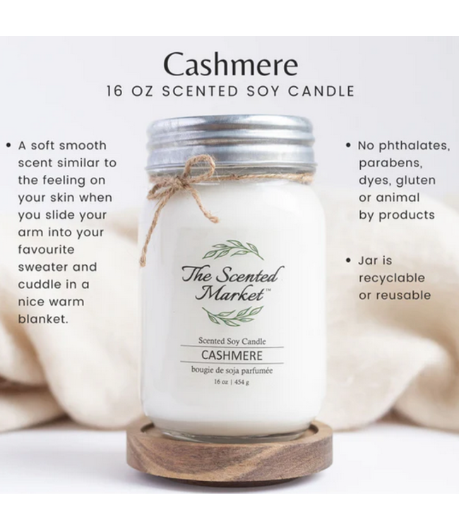 The Scented Market -Cashmere -16 oz