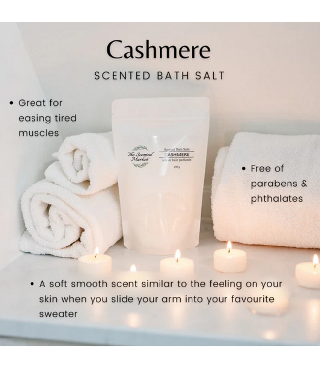 The Scented Market -Bathsalts Cashmere