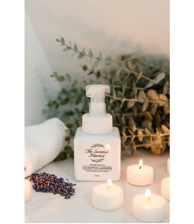 The Scented Market Foaming hand Soap- Eucalyptus Lavender