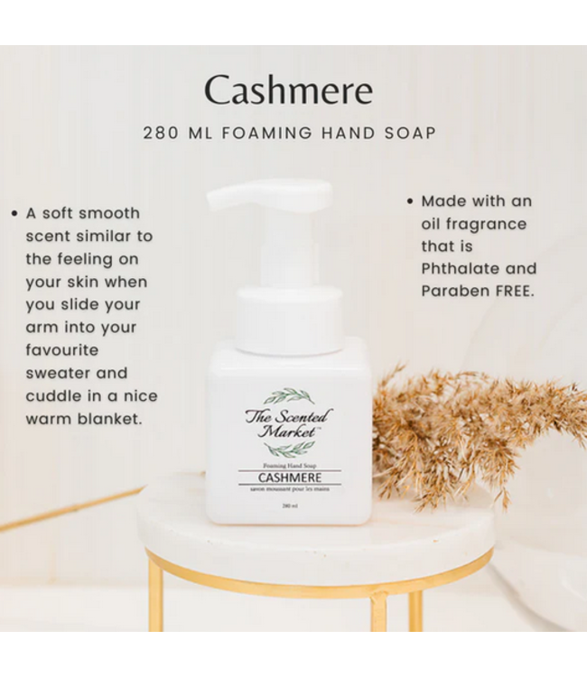 The Scented Market Foaming Hand Soap- Cashmere