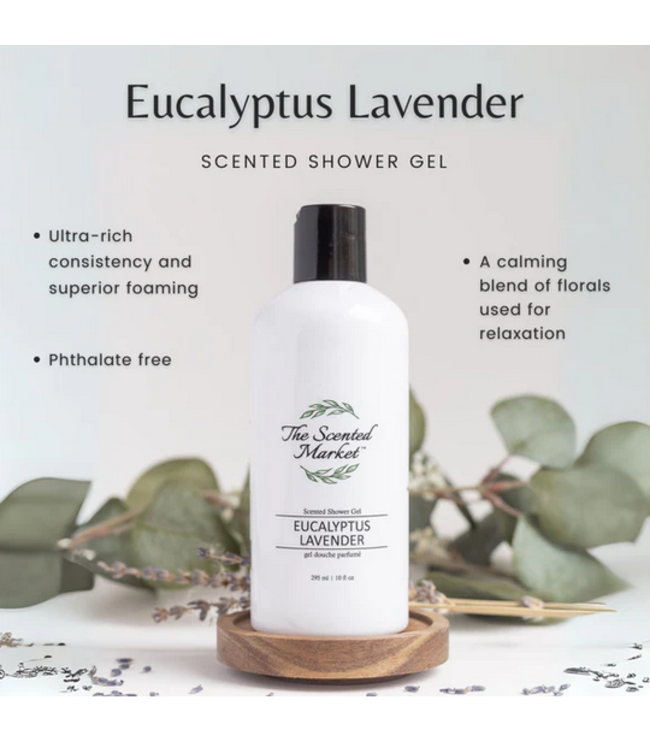 The Scented Market Shower Gel Eucalyptus Lavender