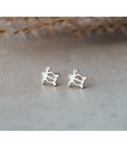 Glee -Honu studs- Silver