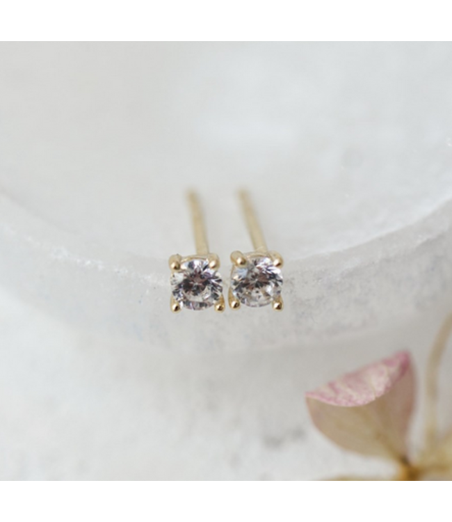 Glee  Shimmer stud - Gold