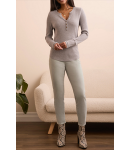 Tribal - Henley - Grey Mix