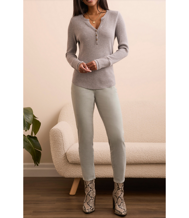 Tribal - Henley - Grey Mix