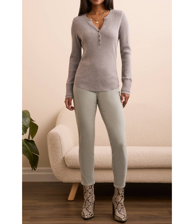 Tribal - Henley - Grey Mix