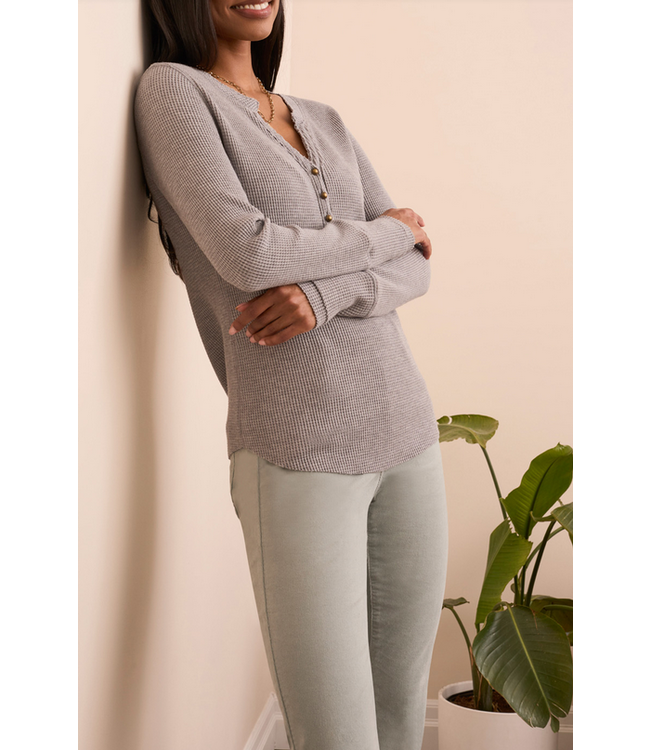 Tribal - Henley - Grey Mix