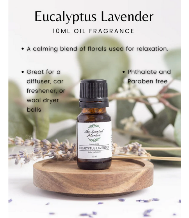 The Scented Market Essential Oil - Eucalyptus Lavender