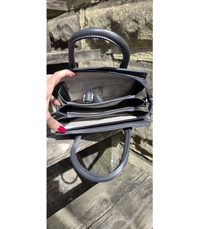 The Loop Small Handbag - Grey