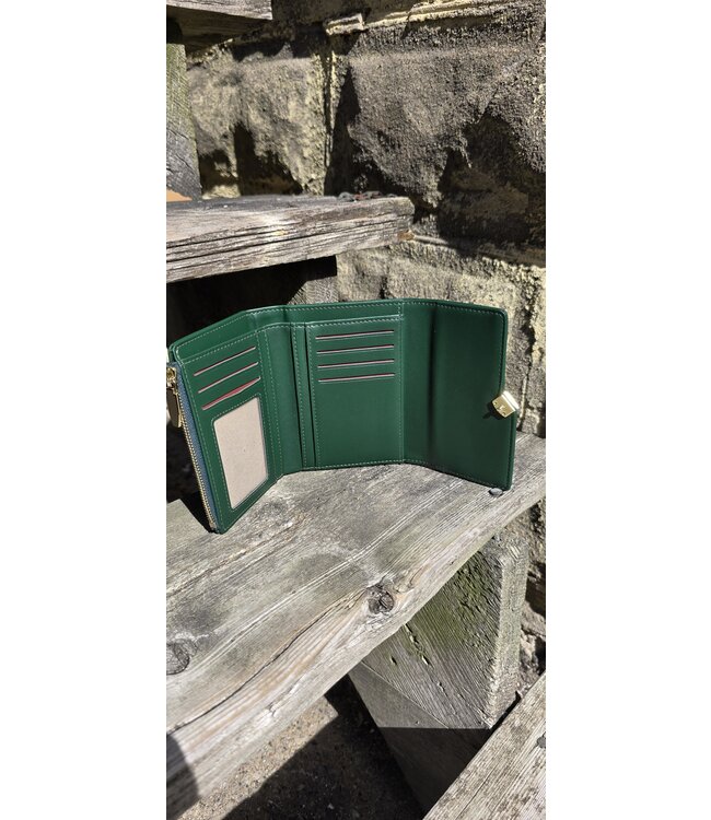 The Loop Small Wallet - Emerald Green