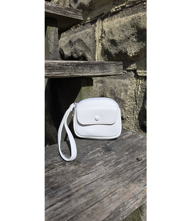 The Loop Wrist Wallet  - White