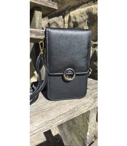 The Loop Crossbody phone purse-  Black