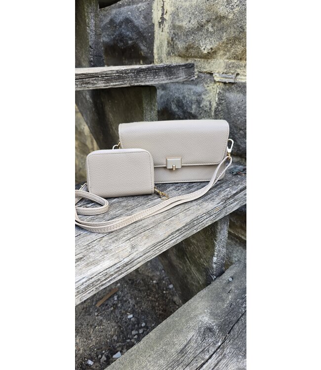 The Loop Crossbody -  Biege