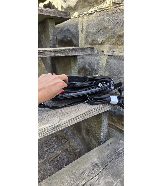 The Loop Crossbody - Black
