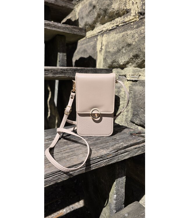 The Loop Crossbody phone purse - Apricot