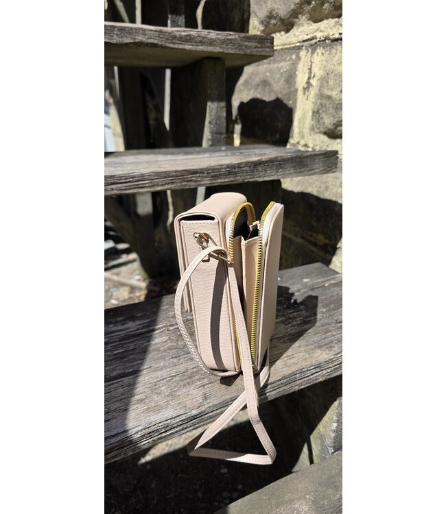 The Loop Crossbody phone purse - Apricot