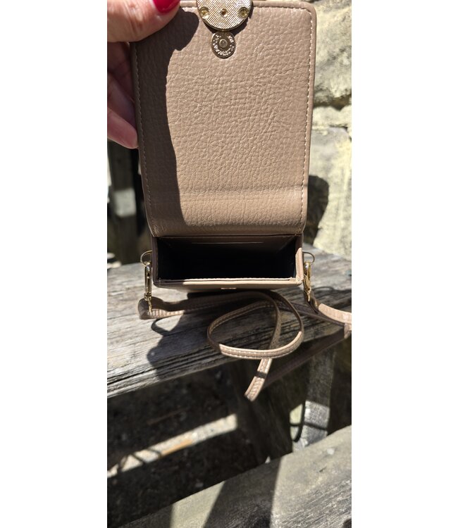 The Loop Crossbody phone purse - Camel