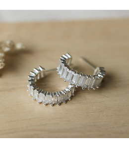 Glee -Chara Hoops-Silver