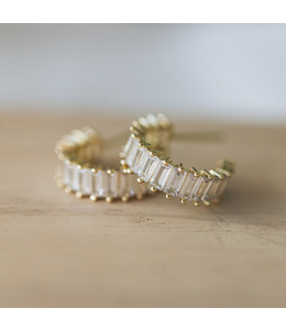 Glee -Chara Hoops-Gold