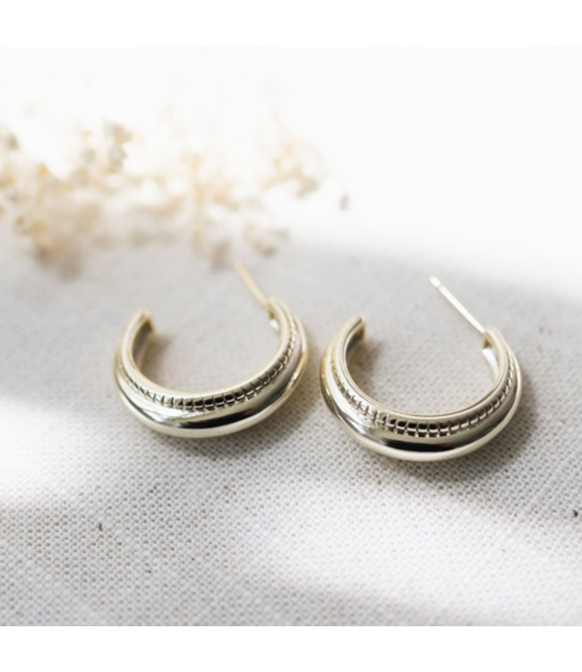 Glee - Quirina Hoops-Gold