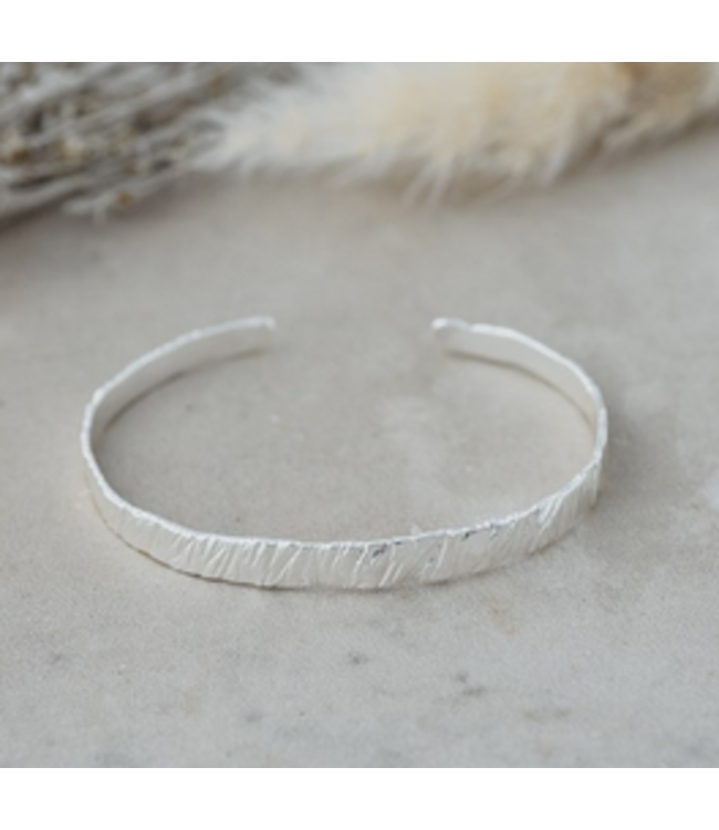 Glee - Solitude Cuff Bracelet-Silver