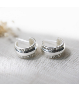 Glee -Raisa Hoops-Silver