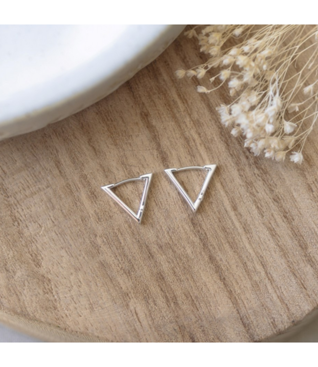 Glee - Triad V Hoops-Silver