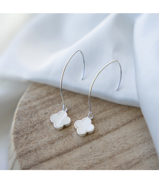 Glee - Anya Earrings-Silver