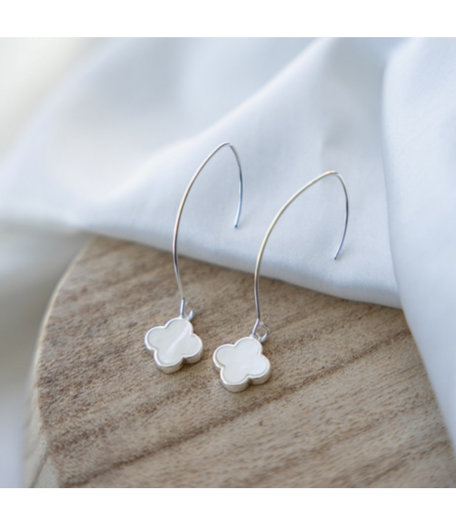 Glee - Anya Earrings-Silver