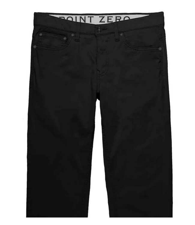 Point Zero men - Super Flex 5 Pocket Pants - Black