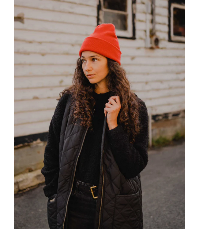 Mernini -The long liner vest-Black Beauty