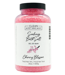 Clean Apothecary - Cherry Blossom bath salts