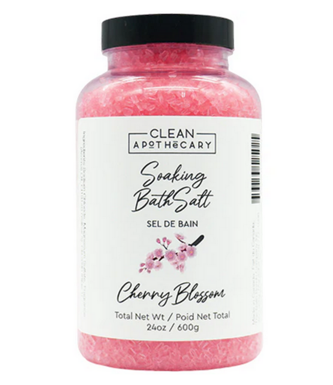 Clean Apothecary - Cherry Blossom bath salts