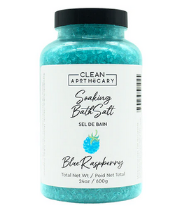 Clean Apothecary - Blue Raspberry  bath salts