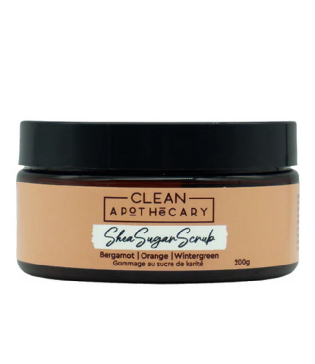 Clean Apothecary - Shea Sugar Scrub- Remain calm blend