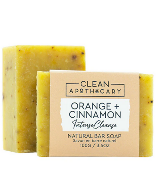 Clean Apothecary - Bar soap- Orange & Cinnamon