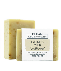 Clean Apothecary - Bar soap- Goats Milk