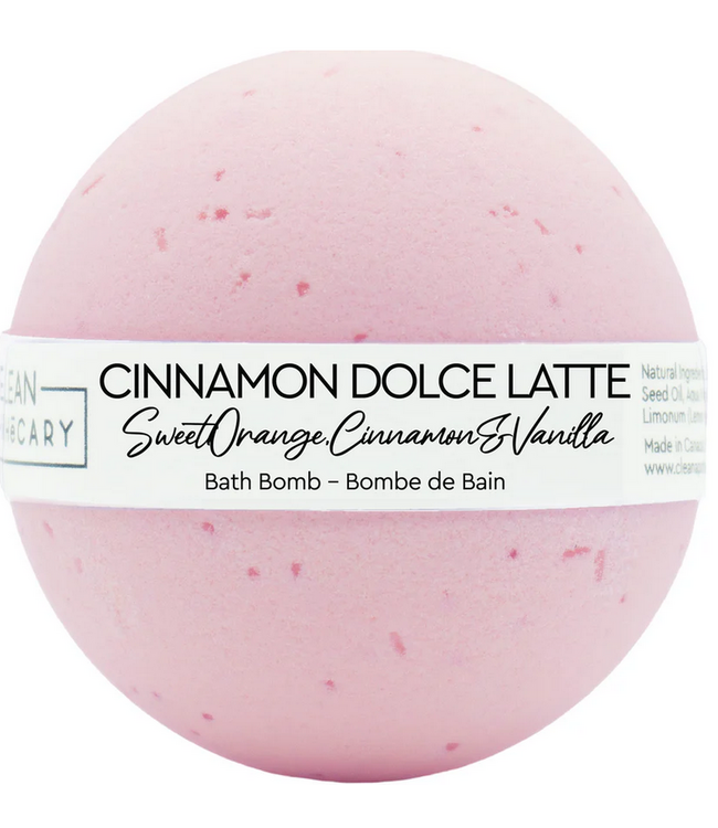 Clean Apothecary - Cinnamon Dolce/bath bomb- 7 oz