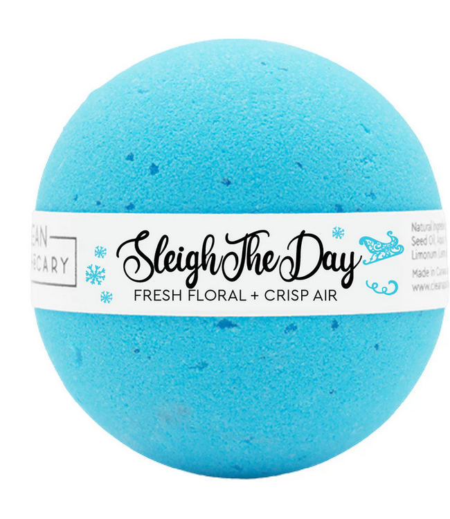 Clean Apothecary - Sleigh the day/bath bomb- 7 oz