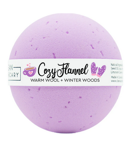 Clean Apothecary - Cozy flannel/bath bomb- 7 oz