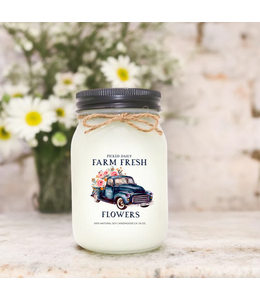KindMoose Candle Company 16 oz -Farm Fresh flowers- Lily of the valley