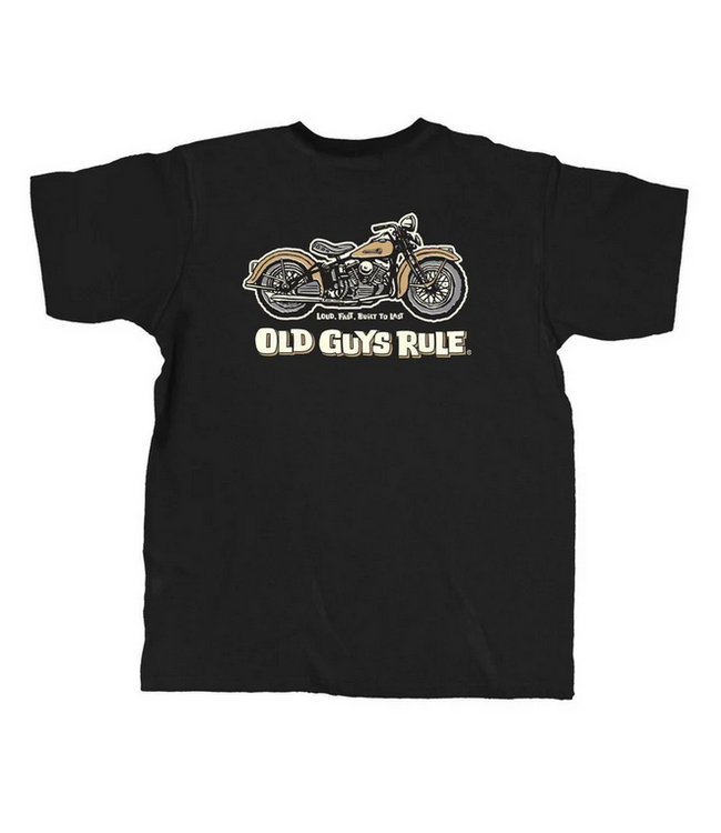 Old Guys Rule  - Panhead - Black