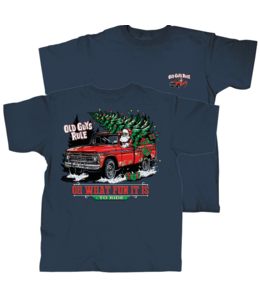 Old Guys Rule - Christmas Ride - Navy