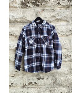 Point Zero men - Checkered Polar fleece- Blue
