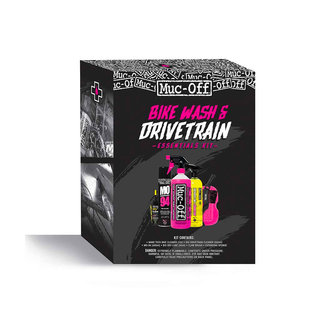 Muc-Off Bike Wash & Drivetrain Essentials Kit Muc-Off Bike Wash & Drivetrain Essentials Kit