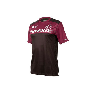 Fasthouse Alloy Block Jersey Maroon