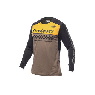 Fasthouse Alloy Mesa Long sleeves jersey Gold/Brown Fasthouse Alloy Mesa Long sleeves jersey Gold/Brown