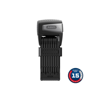 Abus Bordo Smart X 6500A Smart 110cm Noir avec Télécommande