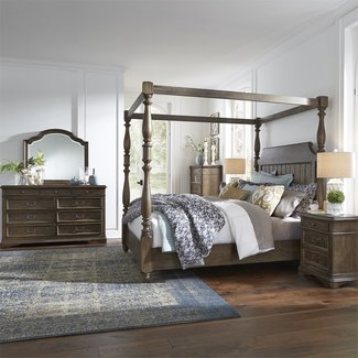 Modern Farmhouse Sawyer Queen Size Bedroom Set – My Furniture Place